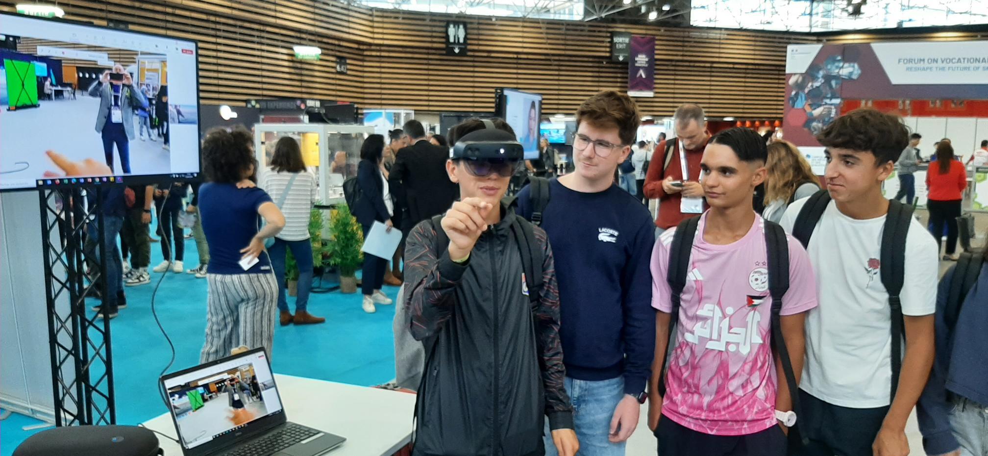 démonstration casque VR